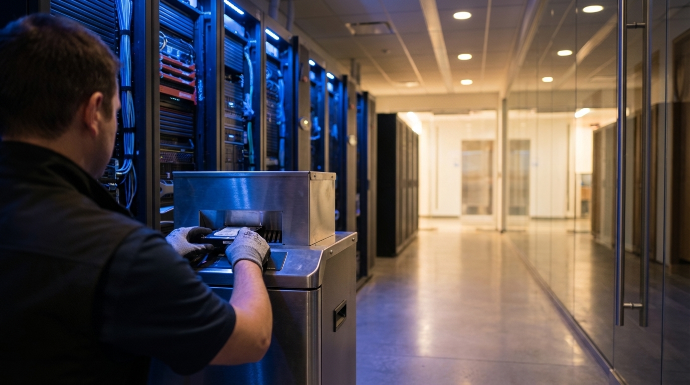 On-Site Data Destruction Services: Secure NAID AAA Certified